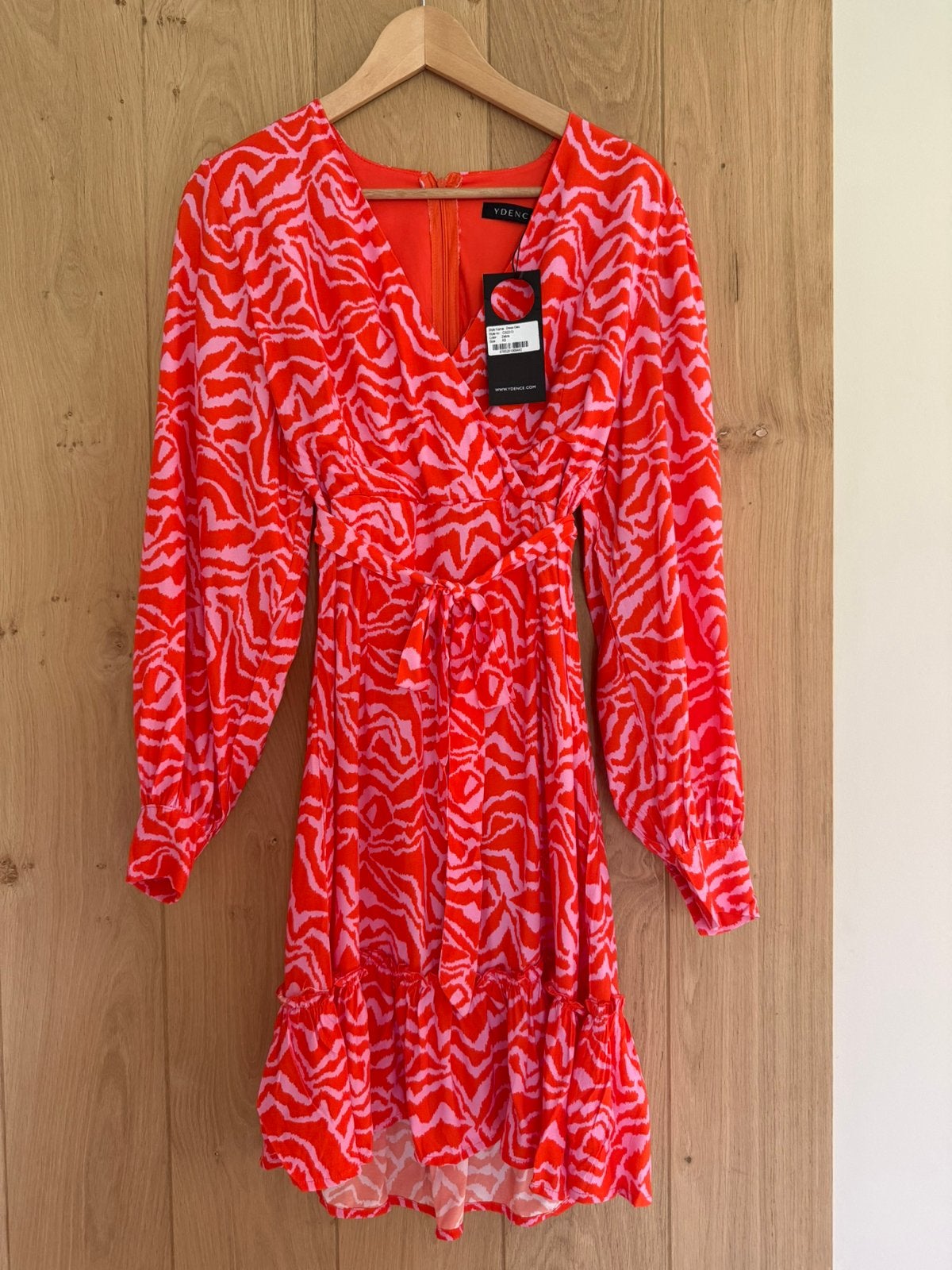 Nieuw ydence jurkje maat XS, Oranje, Ophalen of Verzenden, Zo goed als nieuw, Maat 34 (XS) of kleiner