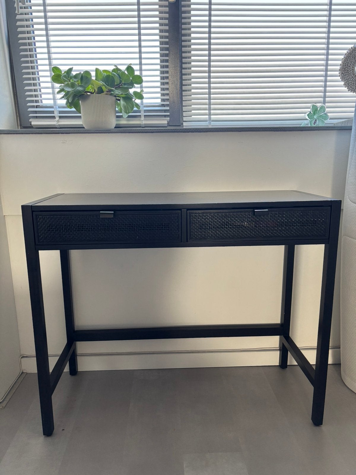 Kaptafel met lades, Ophalen, Gebruikt, 50 tot 100 cm, Overige houtsoorten