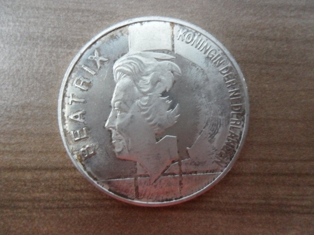 Zilveren 10Gulden Muntstuk  / 50 jaar Benelux, Postzegels en Munten, Munten | Nederland, Koningin Beatrix, Zilver, Ophalen of Verzenden
