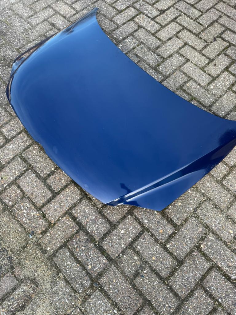 Motorkap en voorschermen vw fox kleur blauw, Auto-onderdelen, Ophalen of Verzenden, Volkswagen, Motorkap