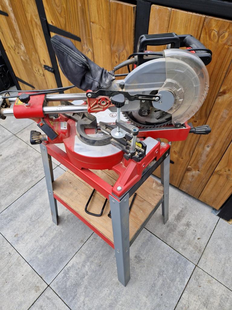 Afkortzaag  te koop wordt niet gebuikt, Ophalen of Verzenden, 1200 watt of meer, Afkortzaag, 30 tot 70 mm