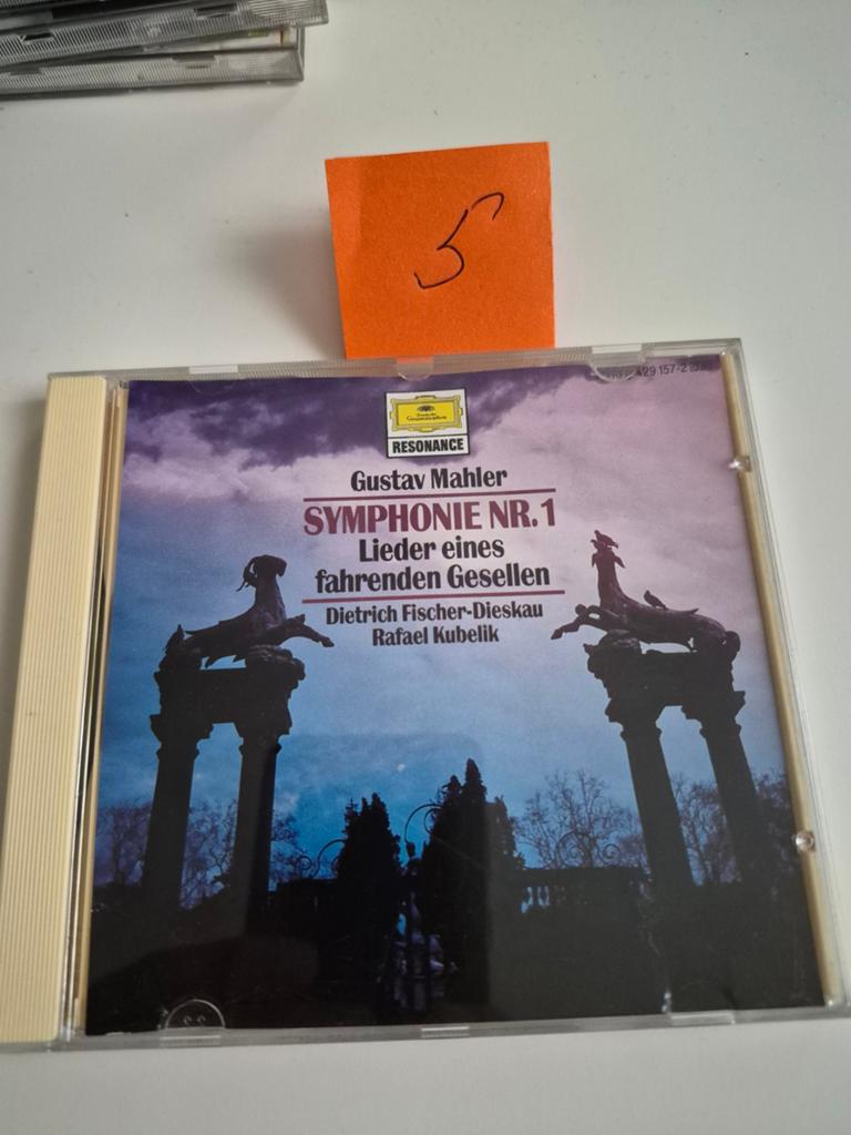 Gustav Mahler: Symfonie nr. 1 & Lieder eines fahrenden Ges, Ophalen of Verzenden