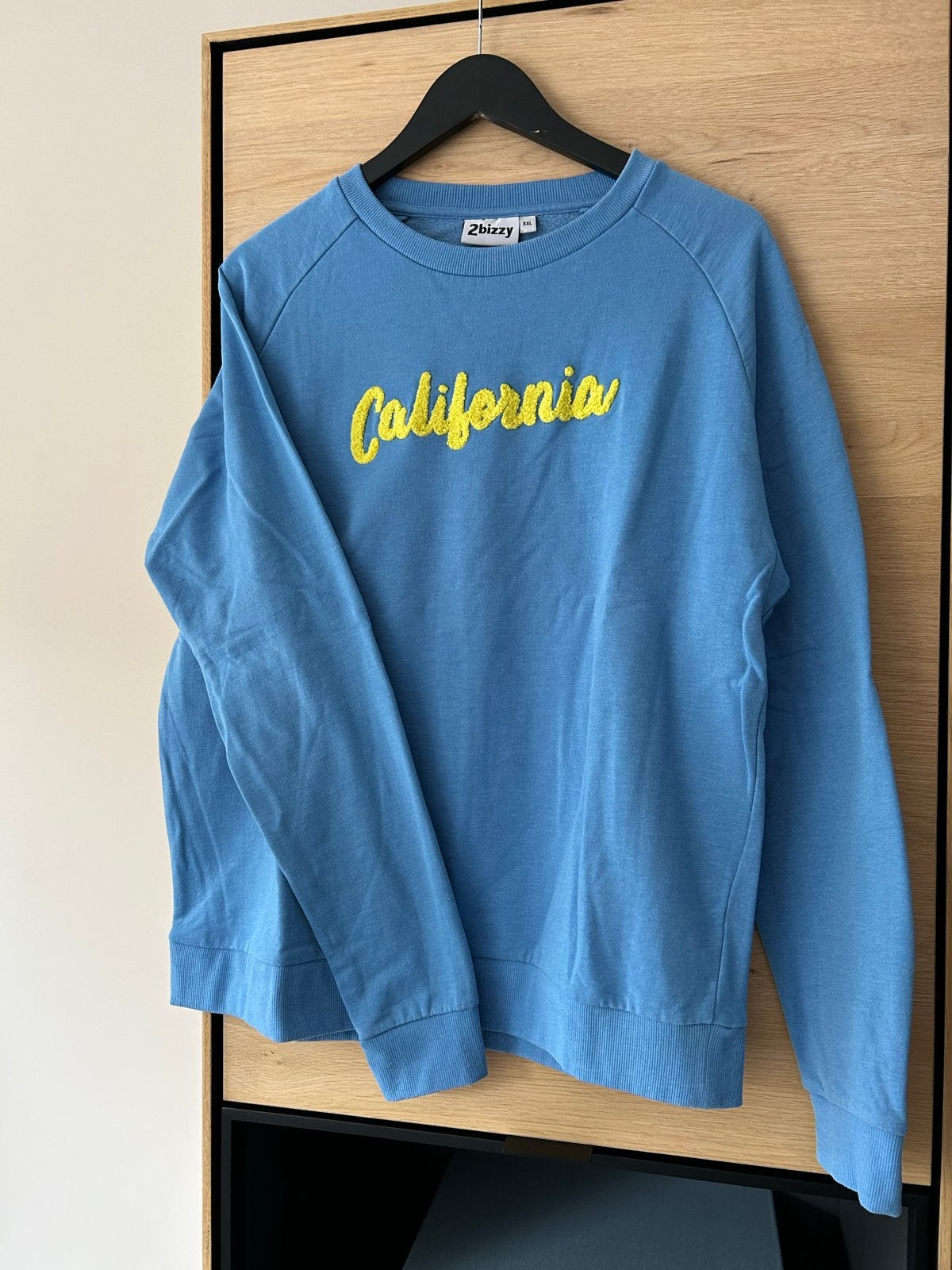 2bizzy California sweater XXL, Ophalen of Verzenden, Gedragen, Maat 56/58 (XL), Blauw