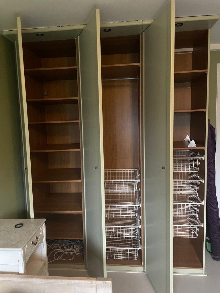 IKEA kledingkast, groen, Huis en Inrichting, Ophalen, Gebruikt, 200 cm of meer, 150 tot 200 cm
