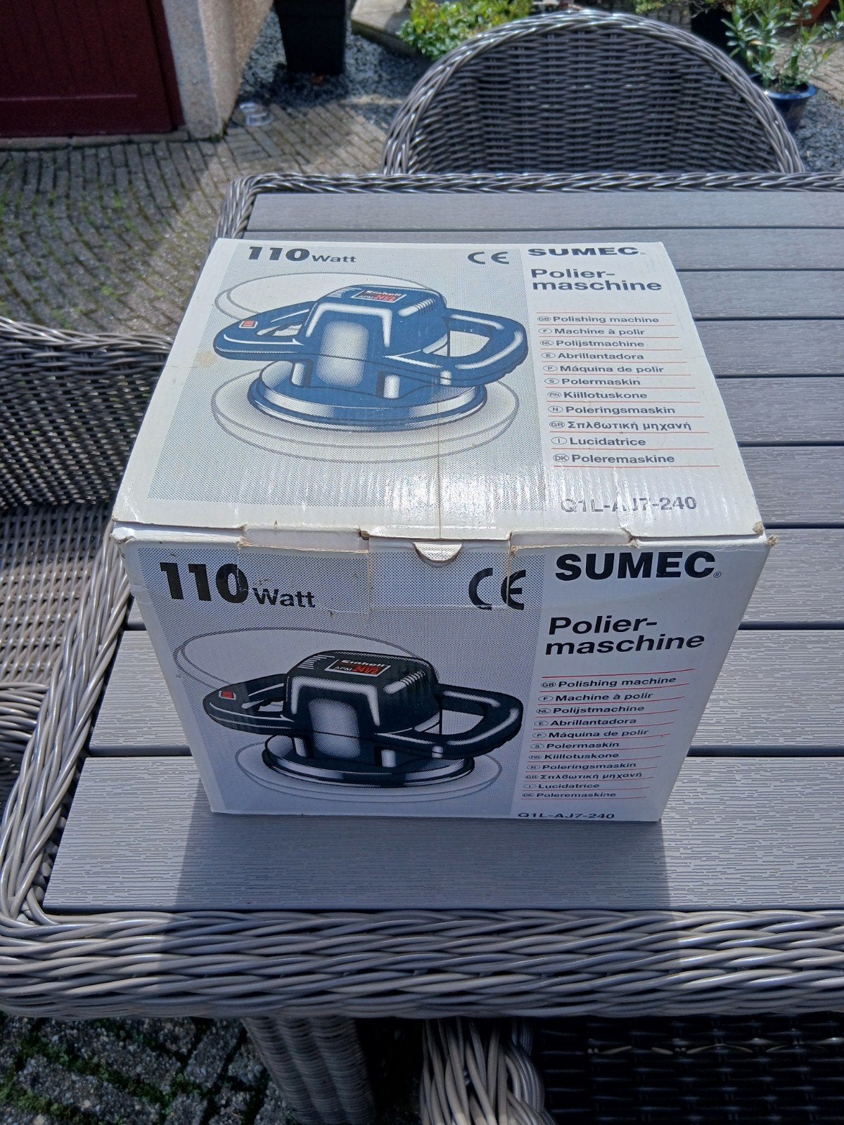 SUMEC Polijstmachine 110 Watt, Ophalen of Verzenden