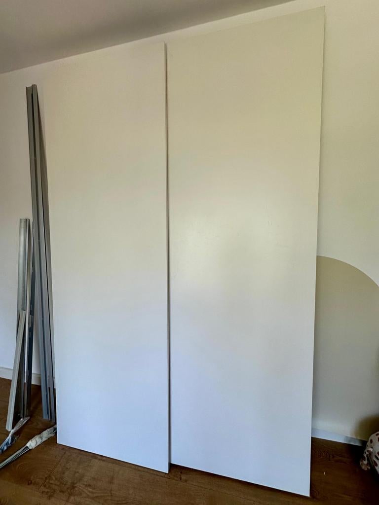 IKEA HASVIK schuifdeuren set van 2 (voor IKEA PAX kast), Ophalen, 50 tot 75 cm, 200 cm of meer