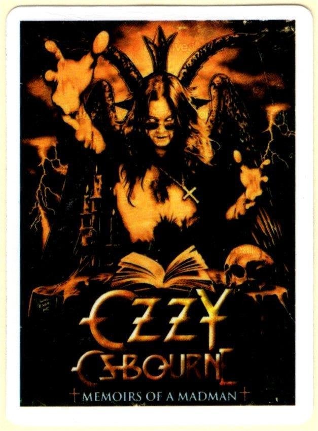Ozzy Osbourne sticker #6, Verzamelen, Verzenden, Nieuw, Foto of Kaart