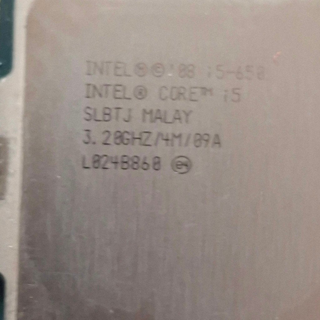 Processor I5, Computers en Software, Gebruikt, Ophalen of Verzenden, LGA 1156, 3 tot 4 Ghz