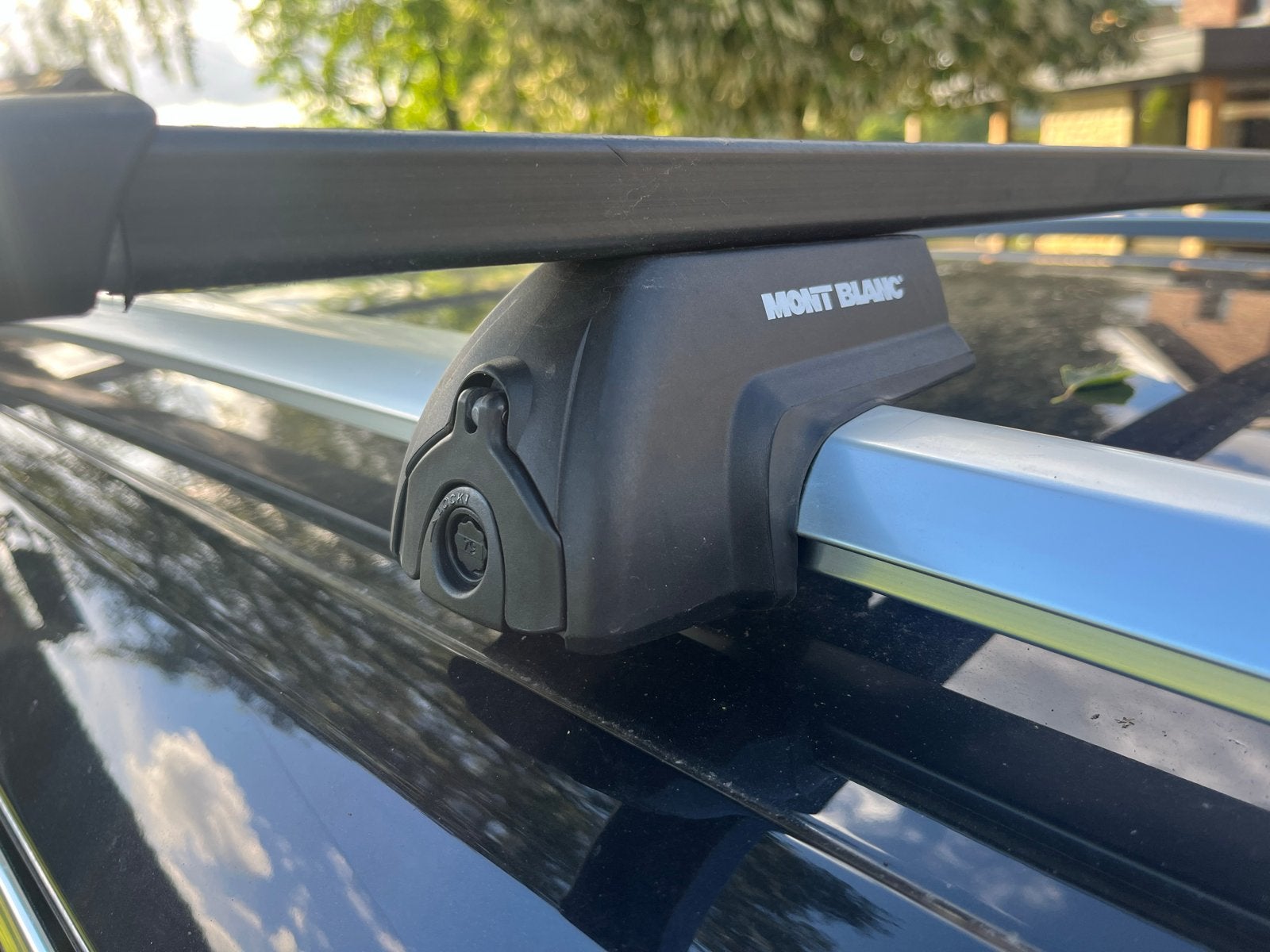 Mont Blanc dakdragers Skoda Kodiaq/ Universeel, Auto diversen, Dakdragers, Ophalen, Gebruikt
