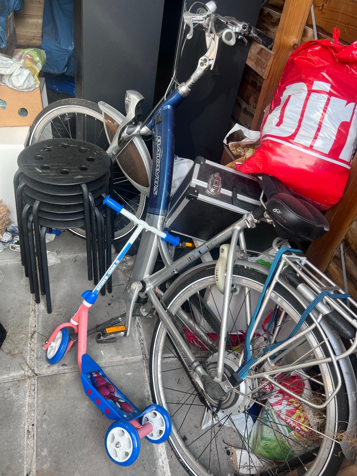 Batavus damesfiets - Goed onderhouden, Ophalen, Gebruikt, Versnellingen, Batavus