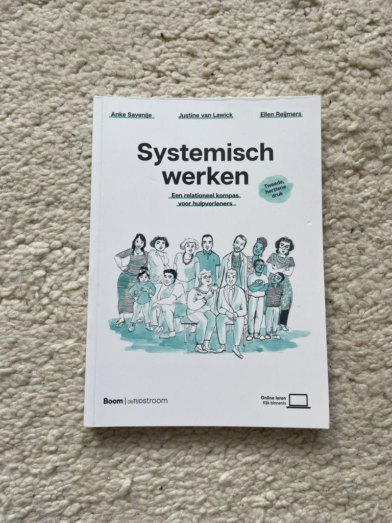 Systemisch werken: Een relationeel kompas voor hulpverleners, Boeken, Anke Savenije, Justine van Lawick, Ellen Reijmers, Zo goed als nieuw