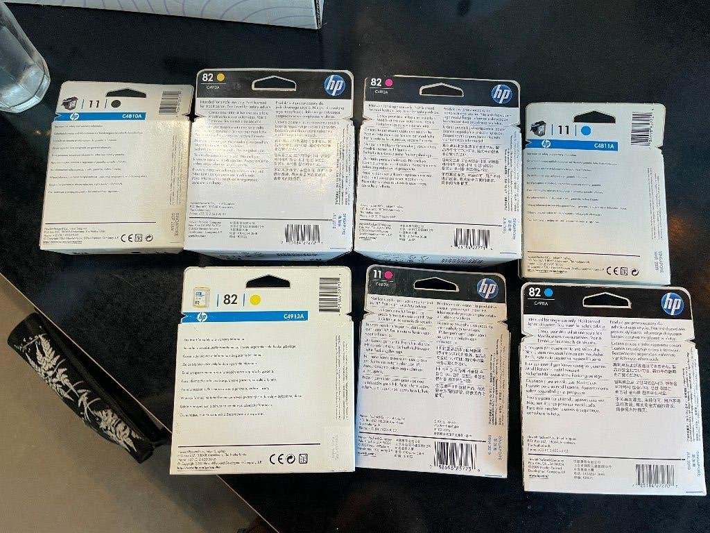 HP 82 Inktcartridges - Diverse Kleuren, Computers en Software, Printerbenodigdheden, Verzenden, Nieuw, Cartridge, HP
