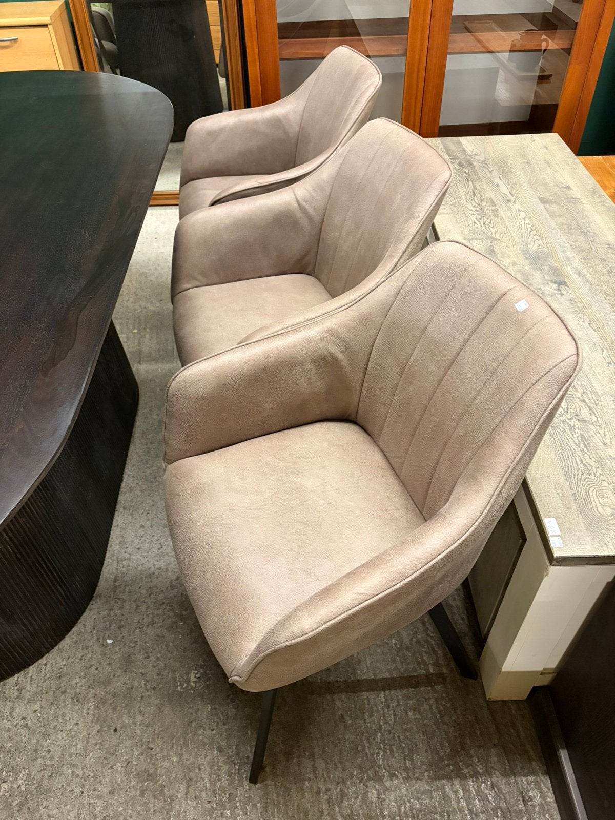 Nieuw! 6 grijze eetkamerstoelen, Ophalen, ., ., .