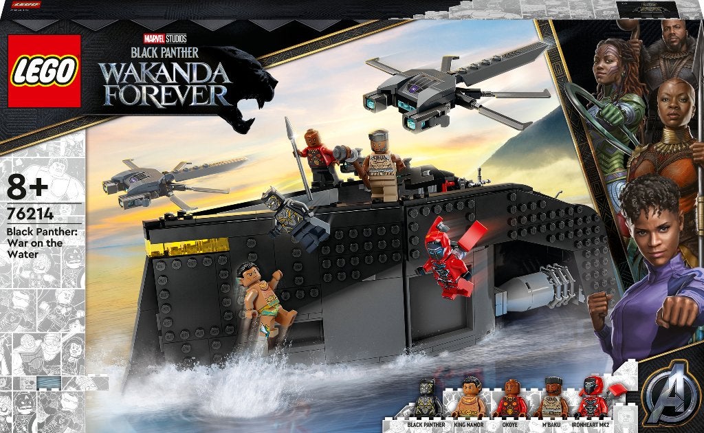 LEGO Black Panther: Oorlog op het water (76214), Marvel, Lego, Nieuw, Ophalen of Verzenden
