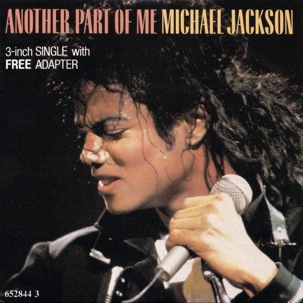 Michael Jackson – Another Part Of Me CD Maxisingle 1988 💿, Ophalen of Verzenden, Zo goed als nieuw, Pop