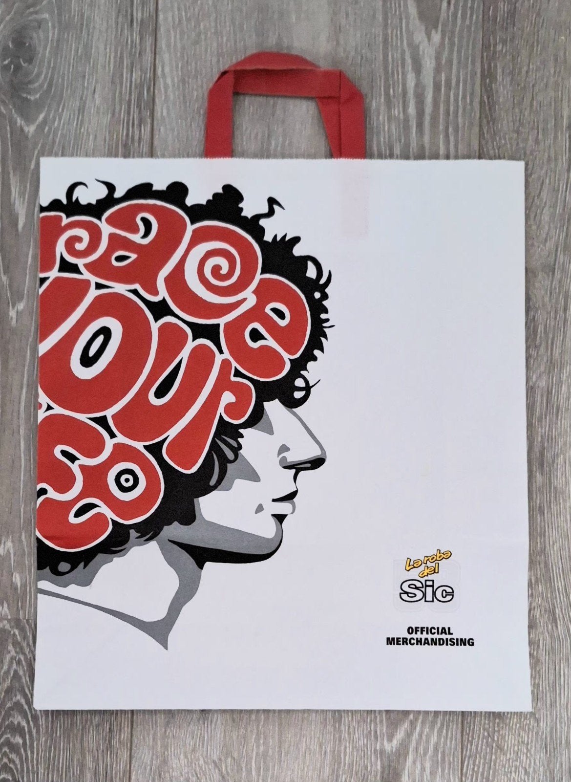 Marco Simoncelli Originele Papieren tas / Cadeautas, Ophalen of Verzenden, Zo goed als nieuw