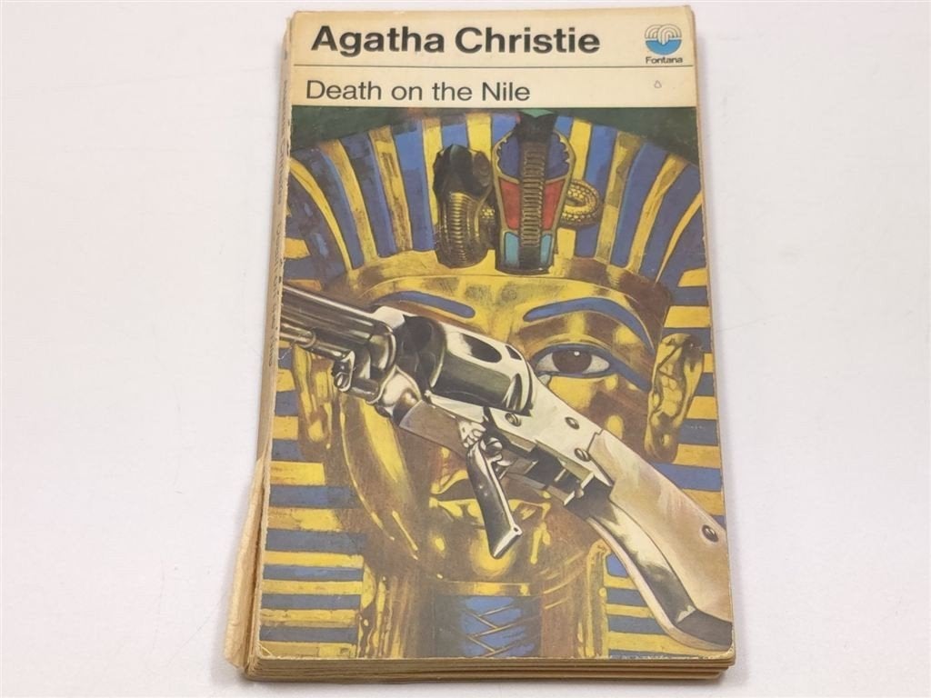 Death on the Nile — Agatha Christie, Poirot Vintage 1975, Ophalen of Verzenden, Gelezen