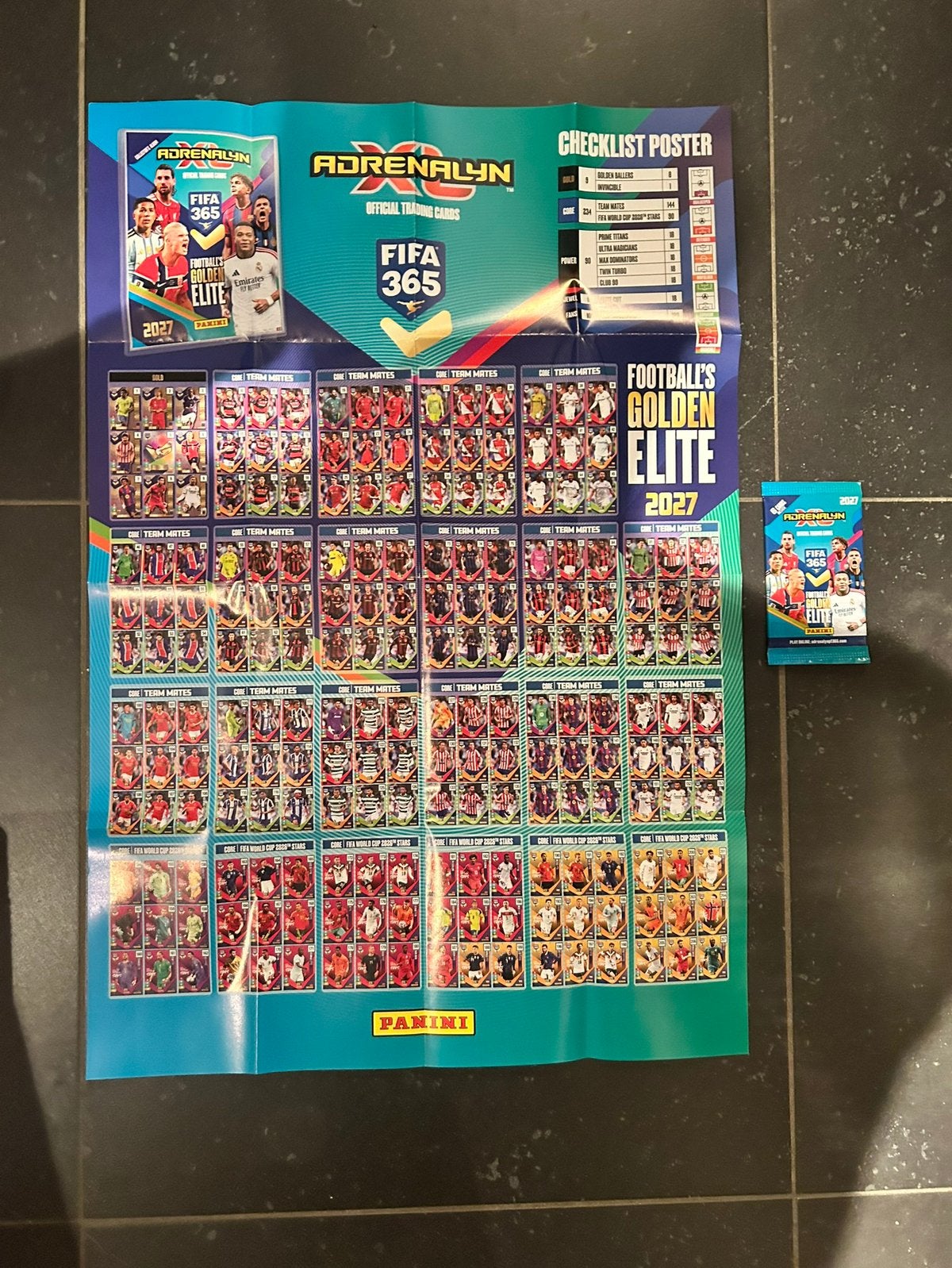 Panini Fifa 365 adrenalyn 2027 adrenalyn.Checklist 451 card, Ophalen of Verzenden, Nieuw