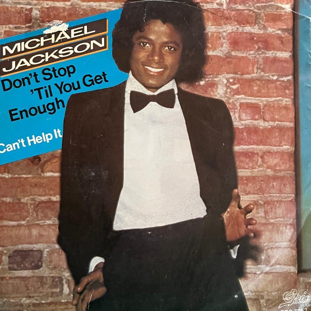Michael Jackson - Don't stop 'til you get enough, Cd's en Dvd's, Vinyl Singles, Gebruikt, R&B en Soul, Beschermende buitenhoes