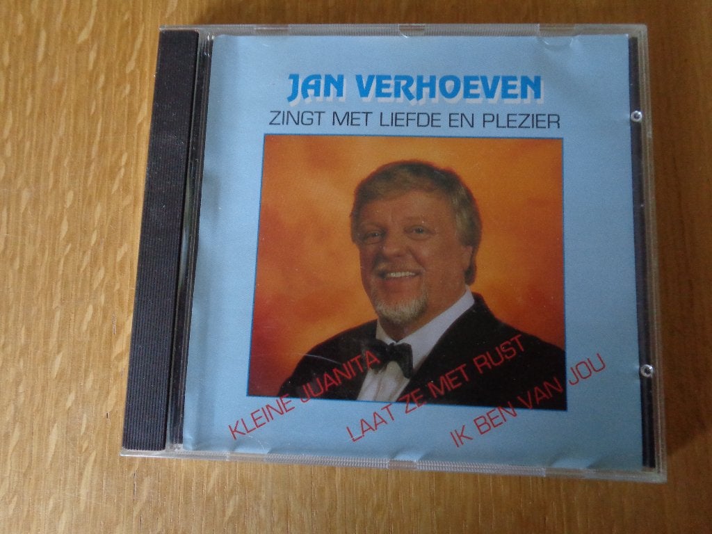 Jan Verhoeven Zingt met liefde en plezier, Ophalen of Verzenden, Zo goed als nieuw, Levenslied of Smartlap