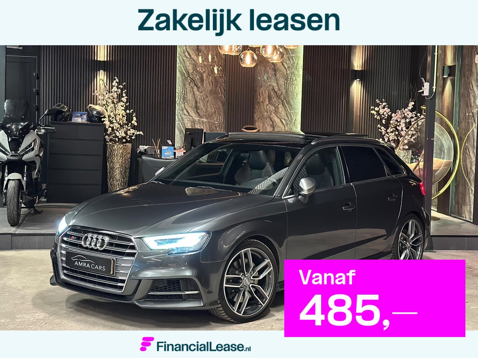 Audi A3 Sportback 2.0 TFSI S3 quattro|PANO|KUIP|BOMVOL, Automaat, 15 km/l, Euro 6, 4 cilinders