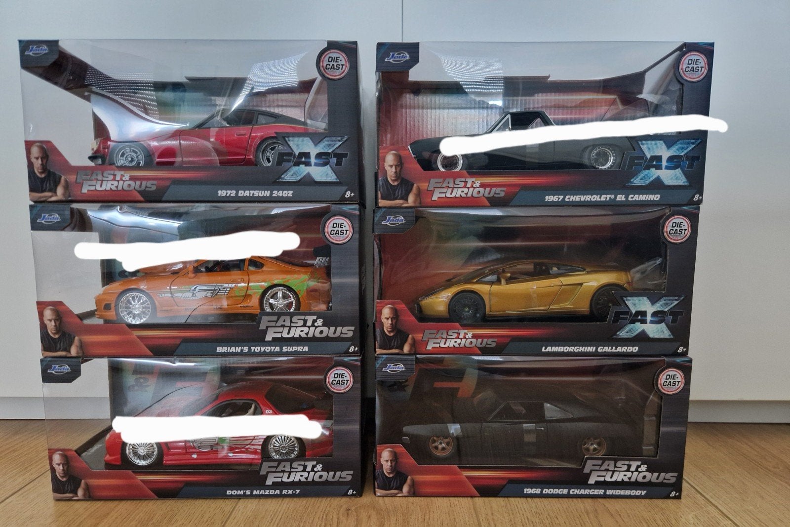 Nieuw Fast & Furious Jada auto's schaal 1:24., Ophalen of Verzenden, Nieuw, Auto, Jada