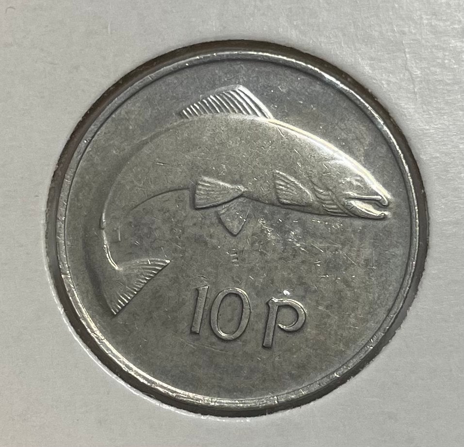 10 pence Ierland 1976, Ophalen of Verzenden, Overige landen