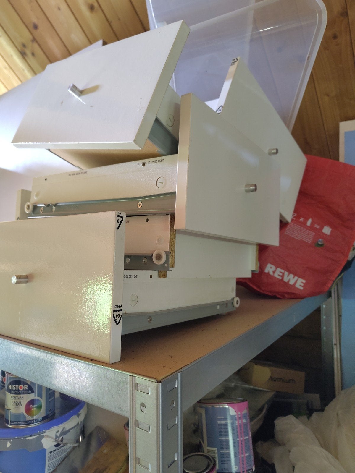 Lades kallax kast (laatje, la), Ophalen, Gebruikt, 50 tot 100 cm, Minder dan 100 cm
