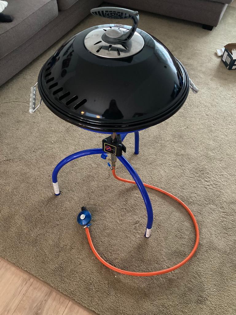 Skottelbraai cadac, Tuin en Terras, Gasbarbecues, Ophalen, Gebruikt