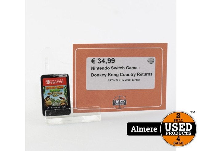 Nintendo Switch Game : Donkey Kong Country Returns