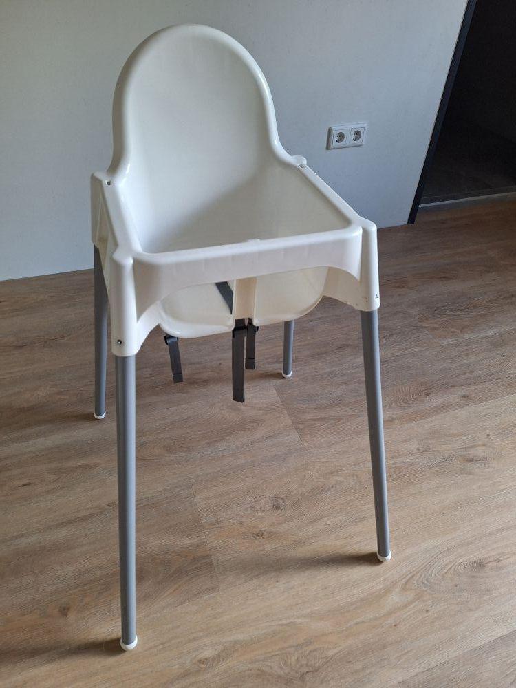 hoge Kinderstoel Ikea ANTILOP, Ophalen, Gebruikt, Wit, Eén