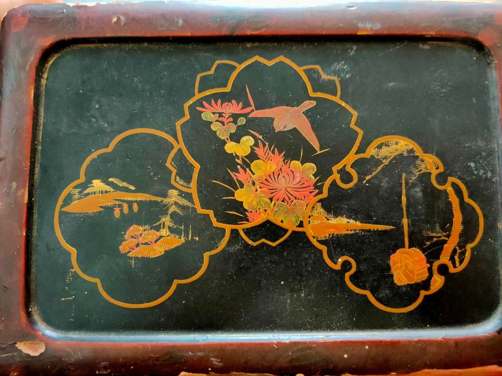 Antieke Japanse Meiji Maki-e Lakdoos ca. 1900, Antiek en Kunst, Antiek | Overige Antiek, Ophalen of Verzenden