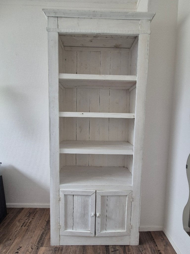 Vintage boekenkast, Ophalen, Gebruikt, 50 tot 100 cm, 150 tot 200 cm