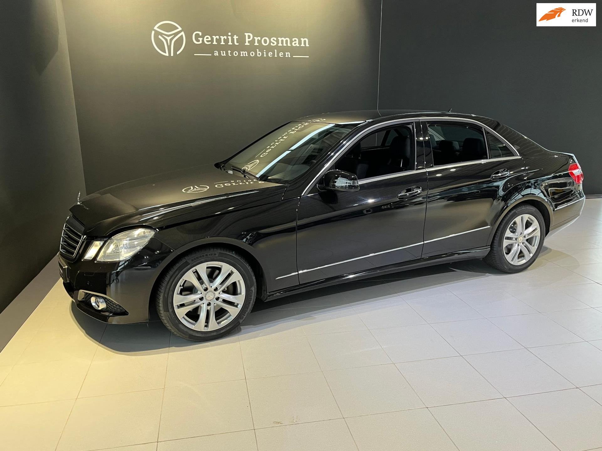 Mercedes-Benz E-klasse 350 CGI Avantgarde (Let op! BTW verre, Auto's, Automaat, Euro 5, Gebruikt, Zwart