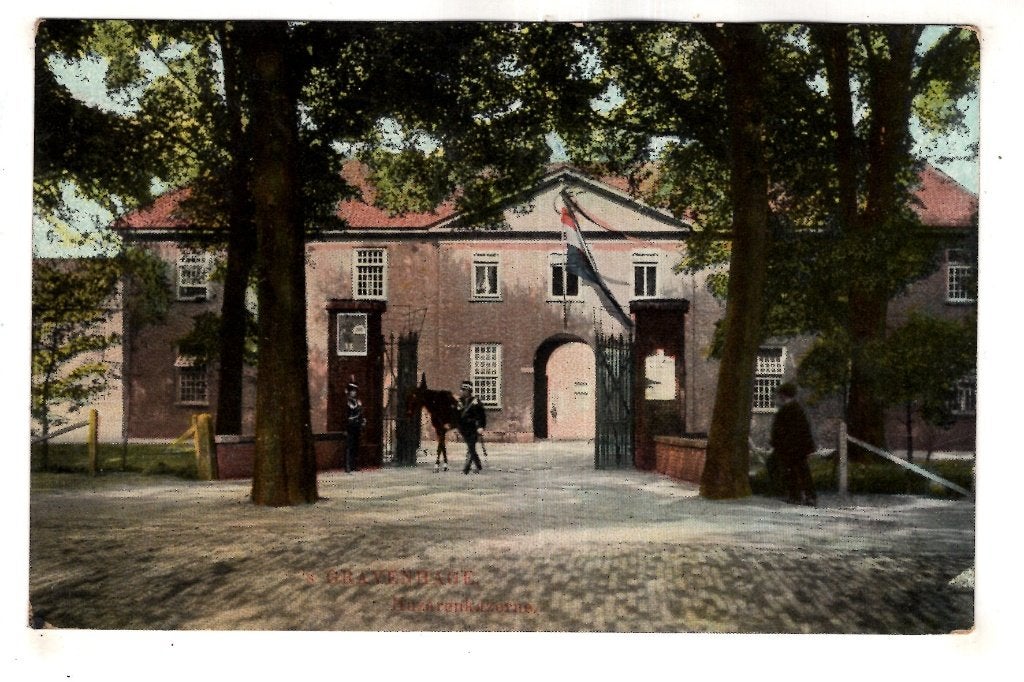 Den Haag  Kazerne Militair  1914, Verzamelen, Verzenden, Voor 1920, Gelopen, Zuid-Holland