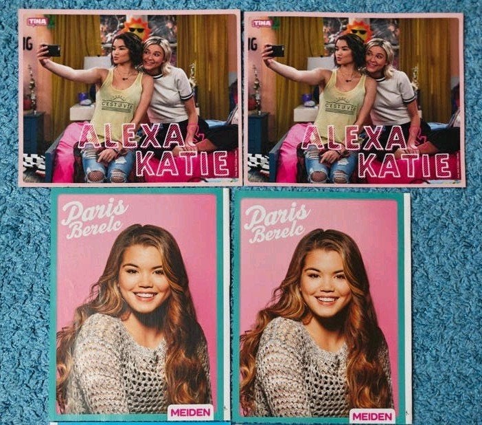 Paris Berelc (Alexa en Katie) posters meiden magazine, Ophalen of Verzenden, Nieuw, A4 of kleiner, Film en Tv