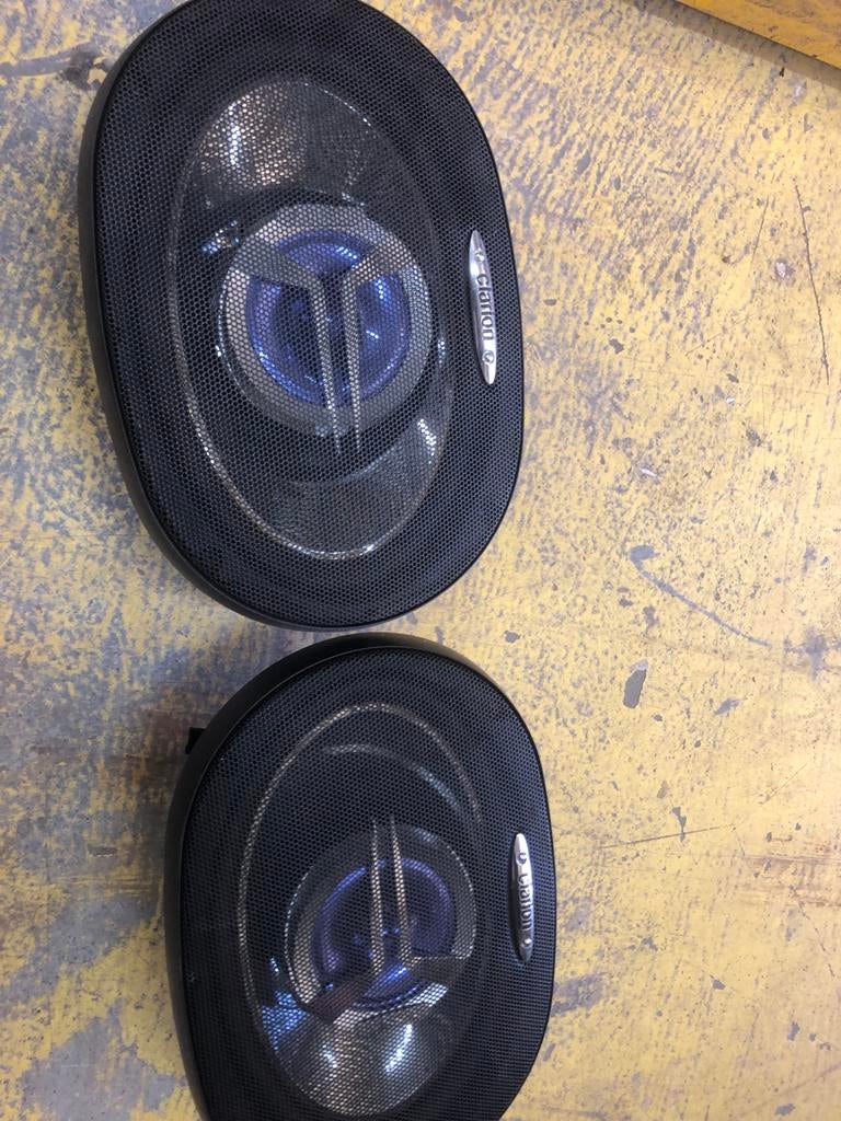 Clarion SRR6925 220W 4 Ohm Coaxiale Auto Speakers, Ophalen of Verzenden, Gebruikt