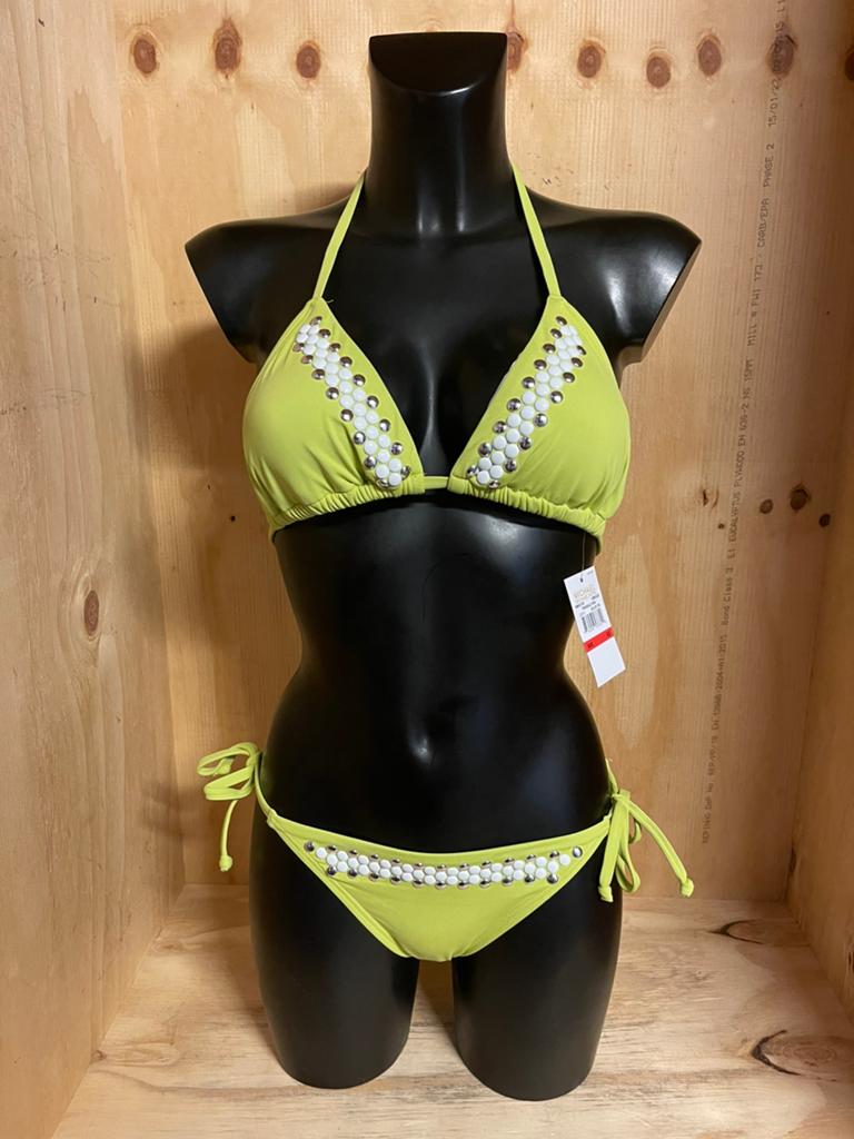Michael kors halter bikini maat xs, Verzenden, Nieuw, Groen, Bikini