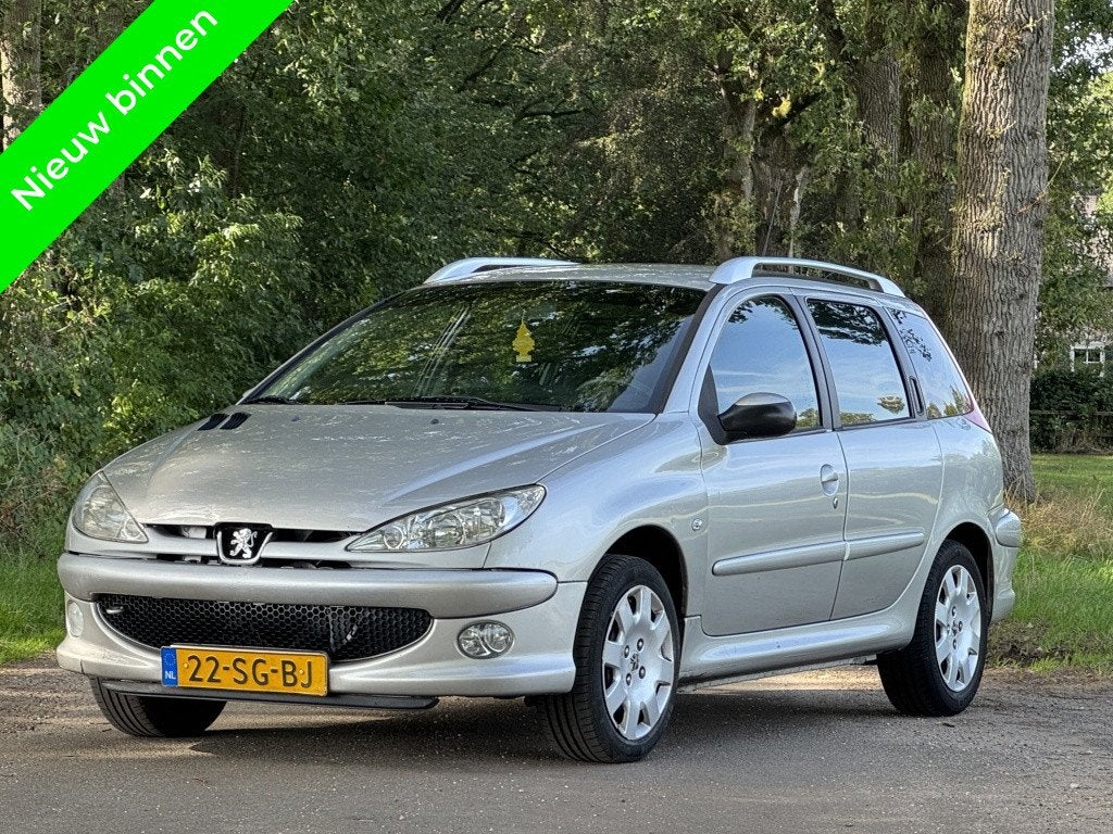 Peugeot 206 SW 1.6-16V Air-line 3 apk 9-27 nap (bj 2006), Automaat, Gebruikt, 4 cilinders, 49 €/maand
