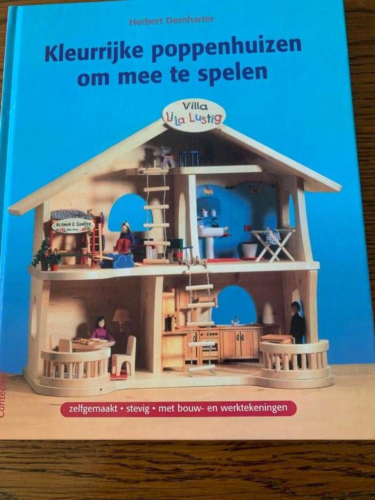Knutselboek Poppenhuizen om mee te spelen, Houtbewerking, Nieuw, Ophalen of Verzenden, Herbert Demharter