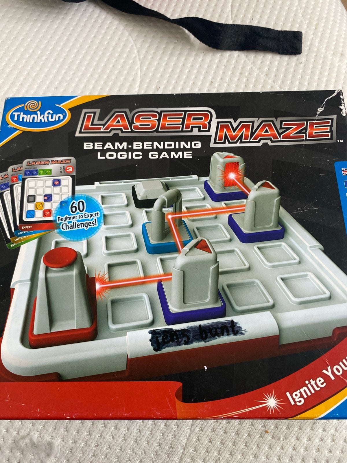 Thinkfun Laser Maze Beam-Bending Logic Game, Ophalen of Verzenden, Zo goed als nieuw