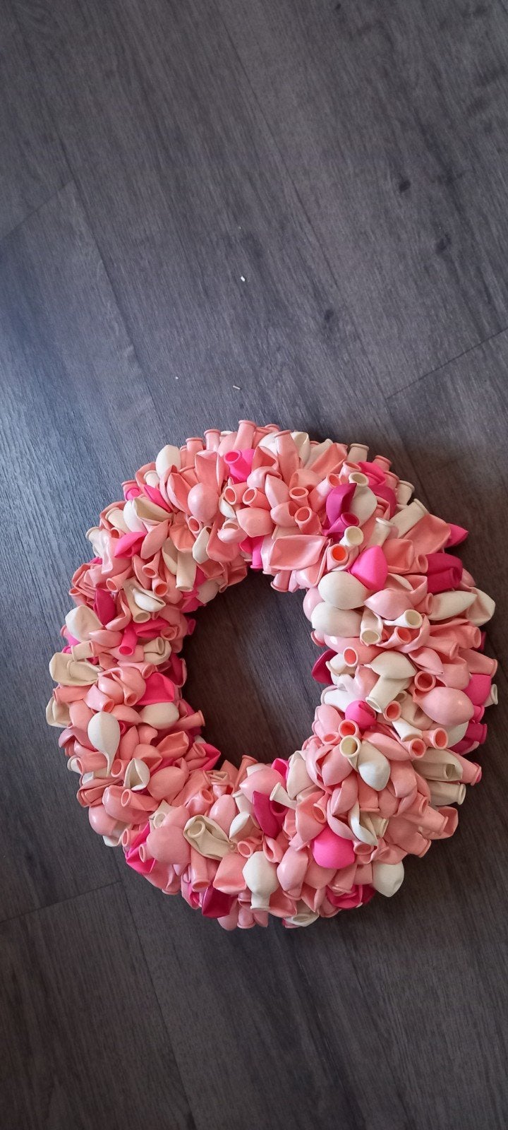 Unieke ballonnenkrans voor geboorte of kraamcadeau, Ophalen of Verzenden, Nieuw, Versiering, Geboorte of Huwelijk
