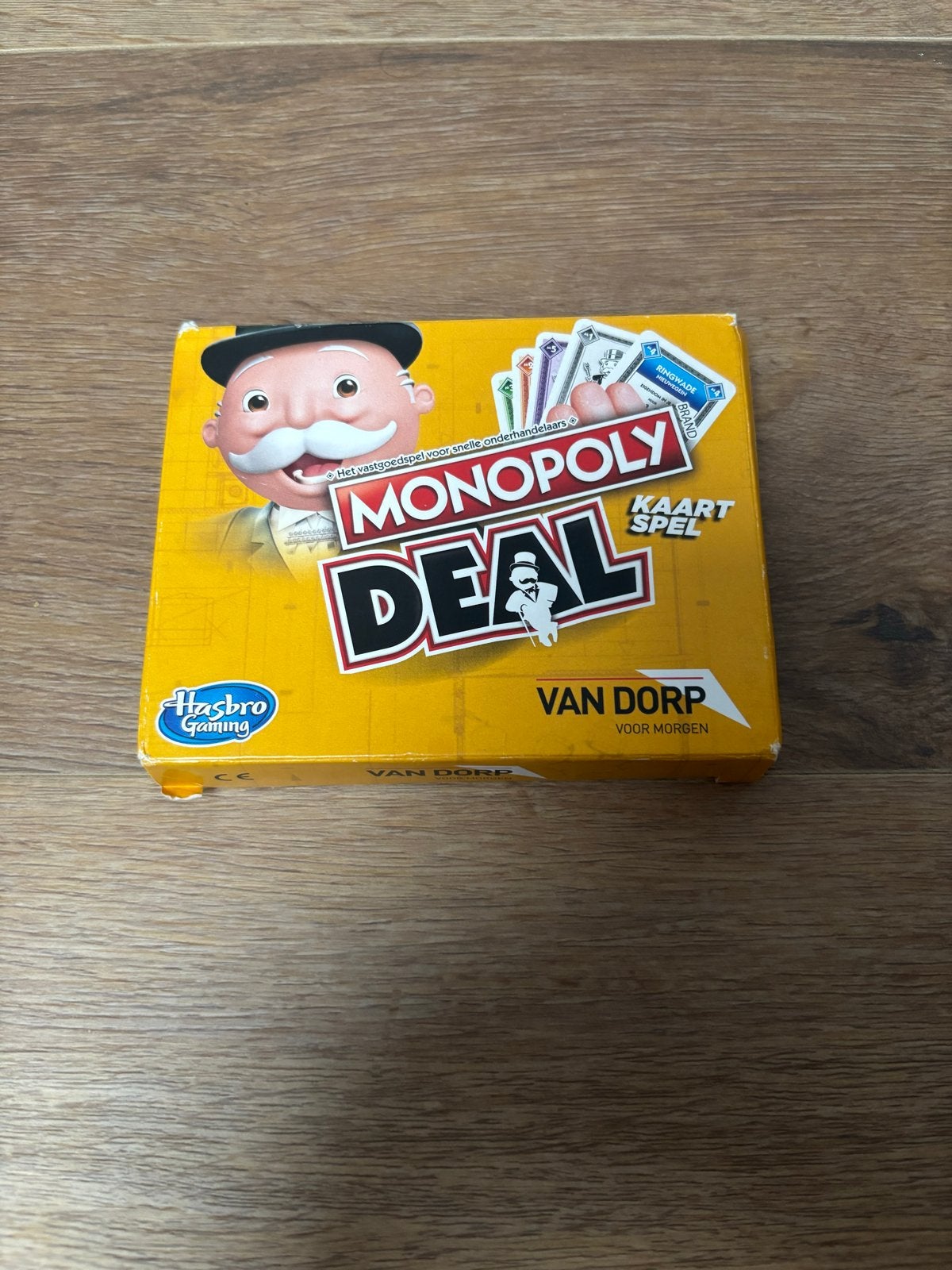 Monopoly Deal Kaartspel - Van Dorp Editie, Een of twee spelers, Ophalen of Verzenden, Gebruikt