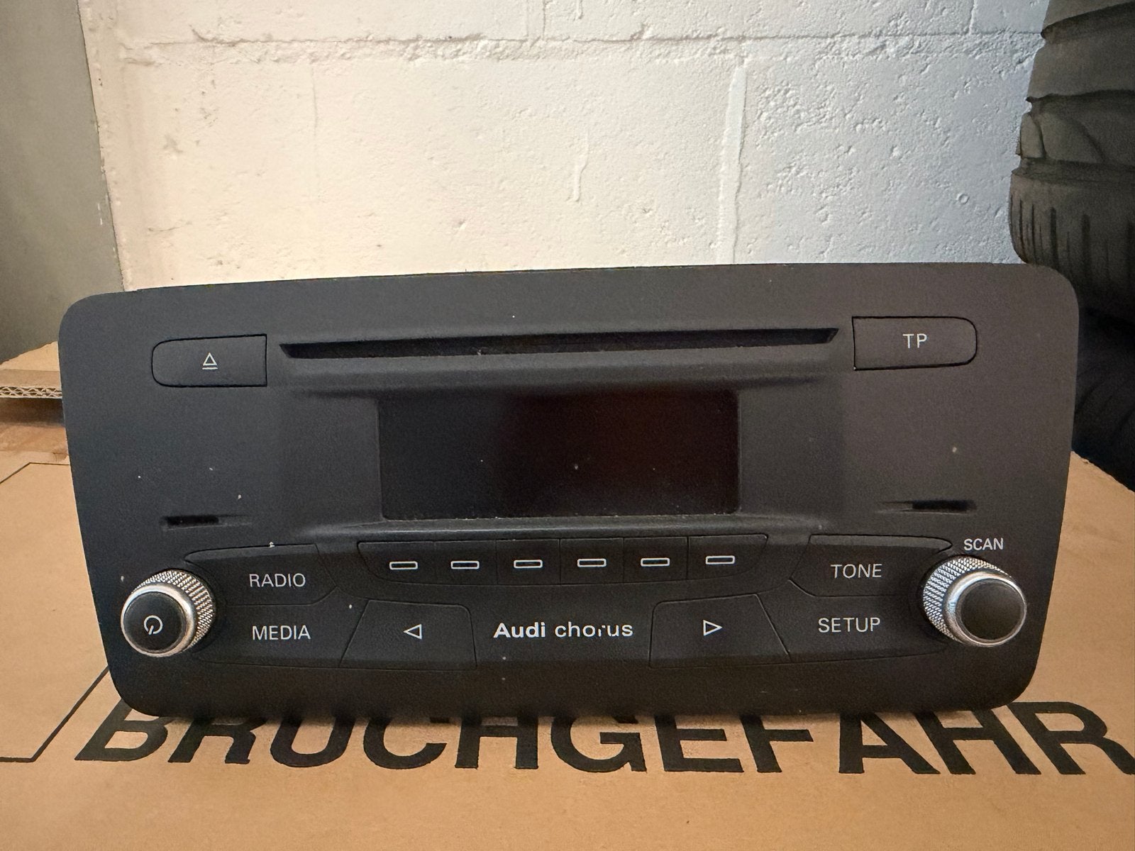 Audi A1 Chorus Radio Media Speler 8X0035160A, Ophalen of Verzenden, Gebruikt