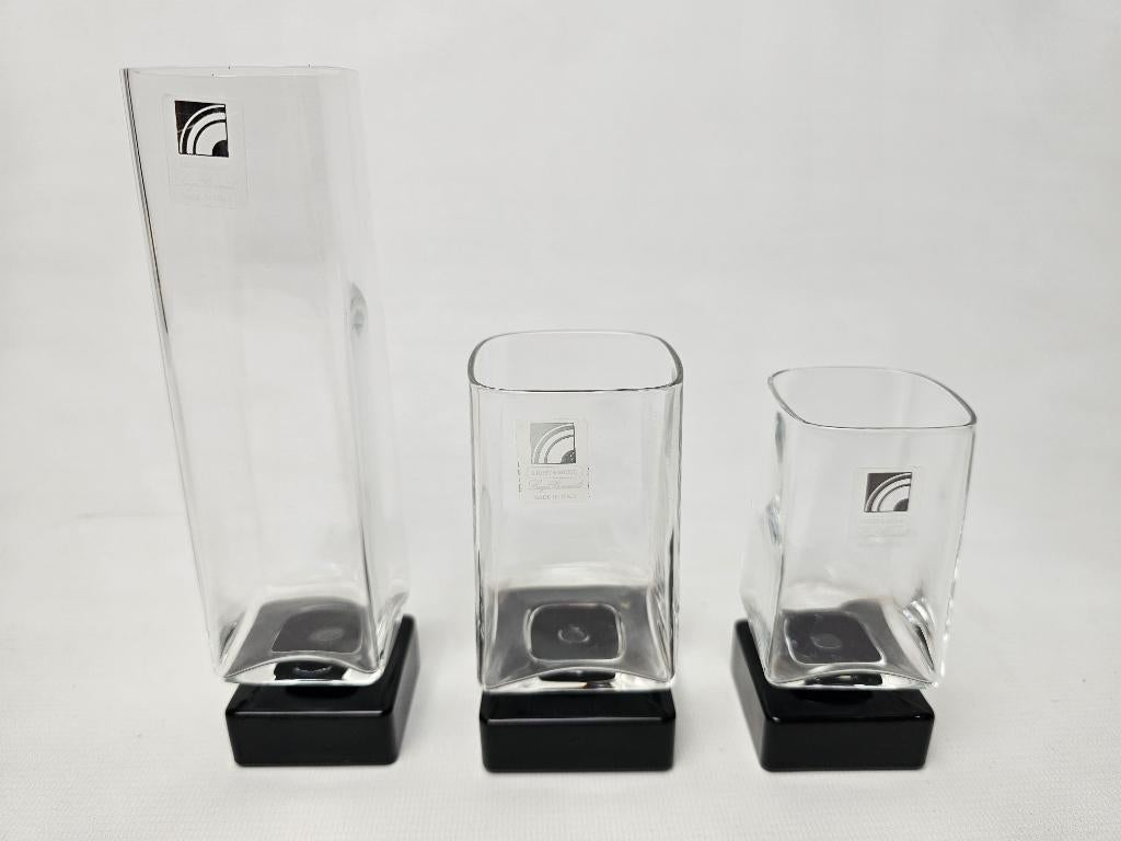 # 3 Luigi Bormioli Glazen - Italiaans Design, Verzamelen, Glas en Borrelglaasjes, Ophalen of Verzenden, Gebruikt, Overige typen