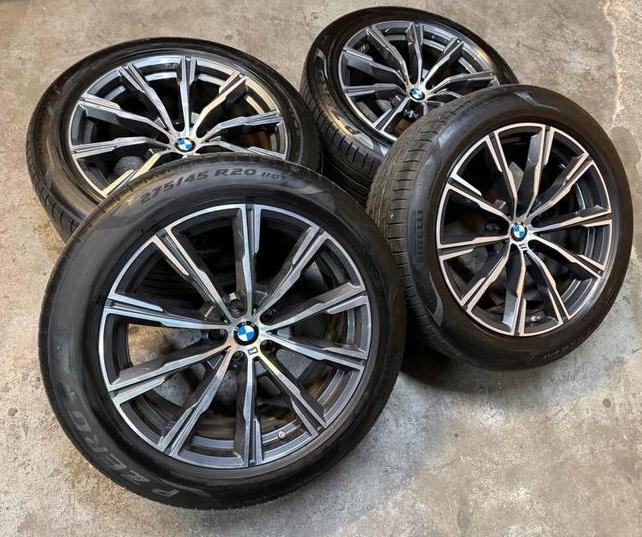✅ 20 inch Originele Bmw X5 G05 Style 740M velgen 5x112, Gebruikt, Banden en Velgen, Ophalen of Verzenden, Personenwagen