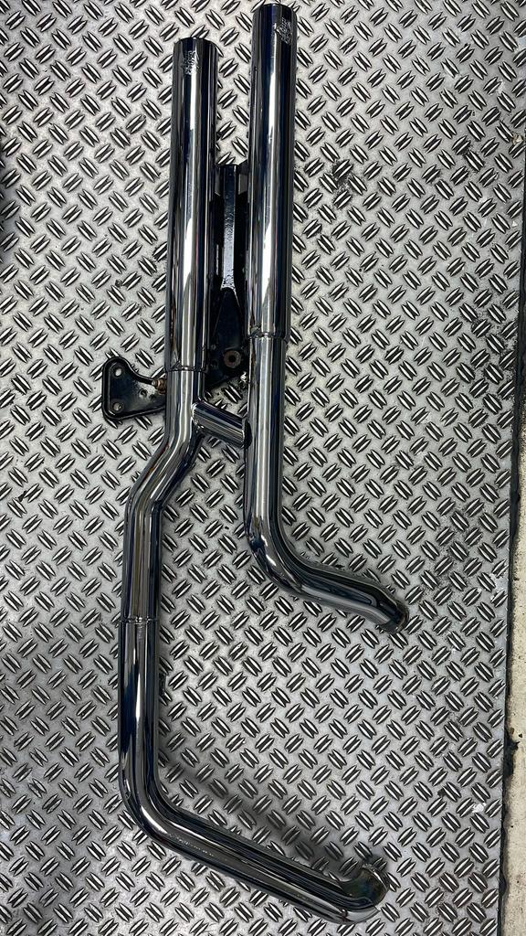Origineel Vance & Hines compleet systeem Harley Fatboy 2007, Ophalen, Gebruikt