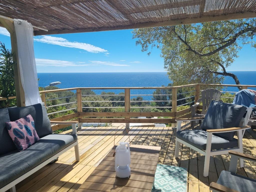 Te huur Mobilhome Cote d azure aan zee, 5 personen, Zwembad, Provence en Côte d'Azur, Recreatiepark