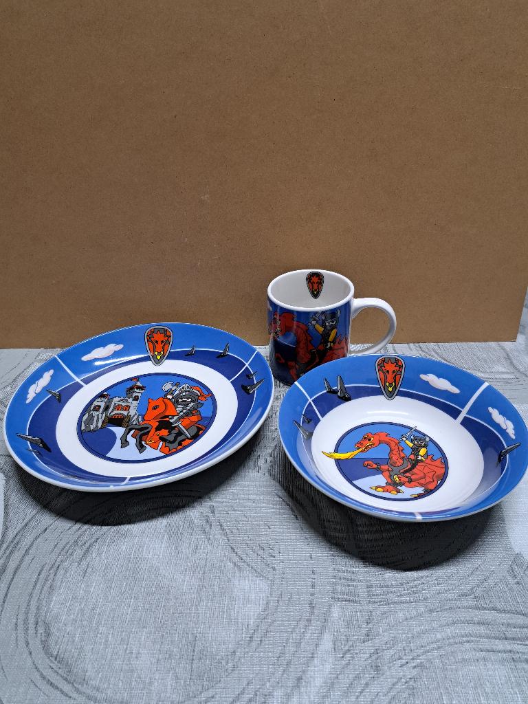 Eetset Drakenridders Playmobil, Verzenden, Nieuw, Complete set
