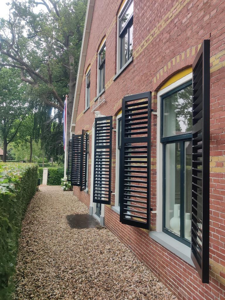 raamluiken / zonwering / louvre-luiken, Ophalen, 80 tot 100 cm, Overige typen, Nieuw